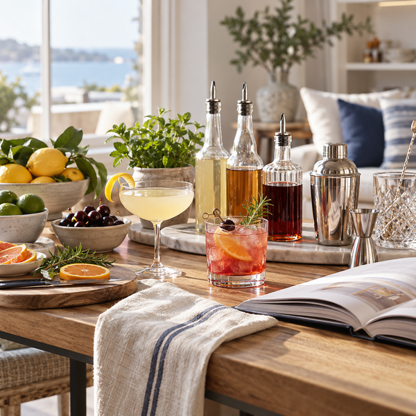 Cocktail Mixers, Syrups & Bar Books