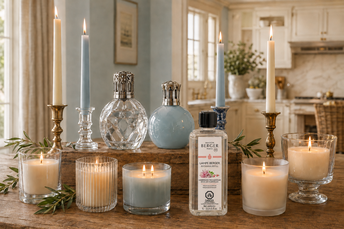 Candles, Fragrance Lamps, & Refills