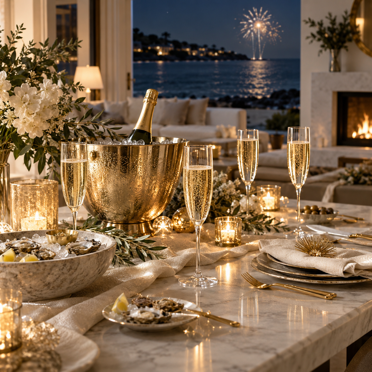 new years entertaining inspiration