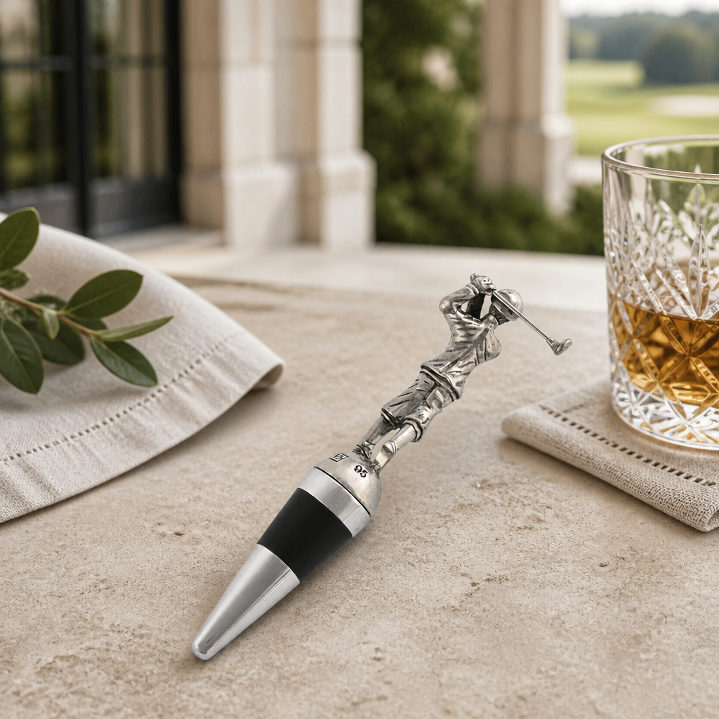 Golfer Bottle Stopper