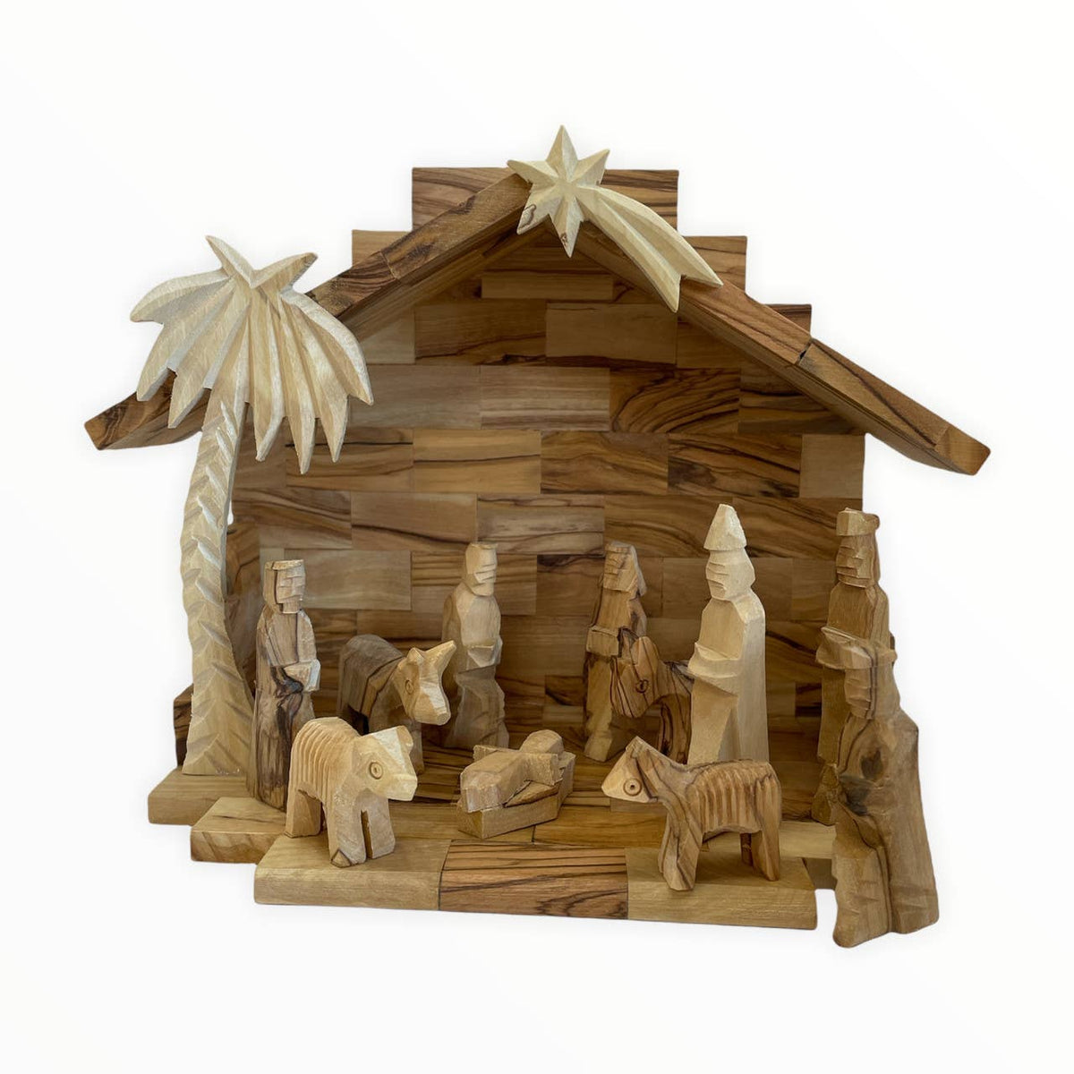 Children's Nativity with Stable