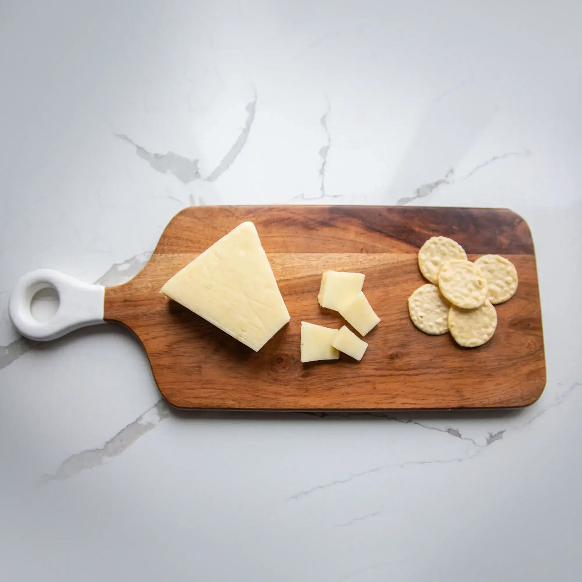 Jeanne Fitz Wood+White Collection Rectangle Charcuterie