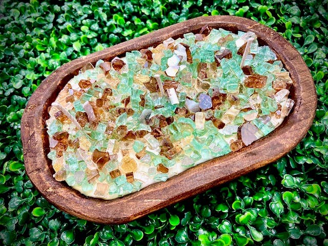 "FIRE BOWL" Dough Bowl Soy Candle (Various Colors/Scents)