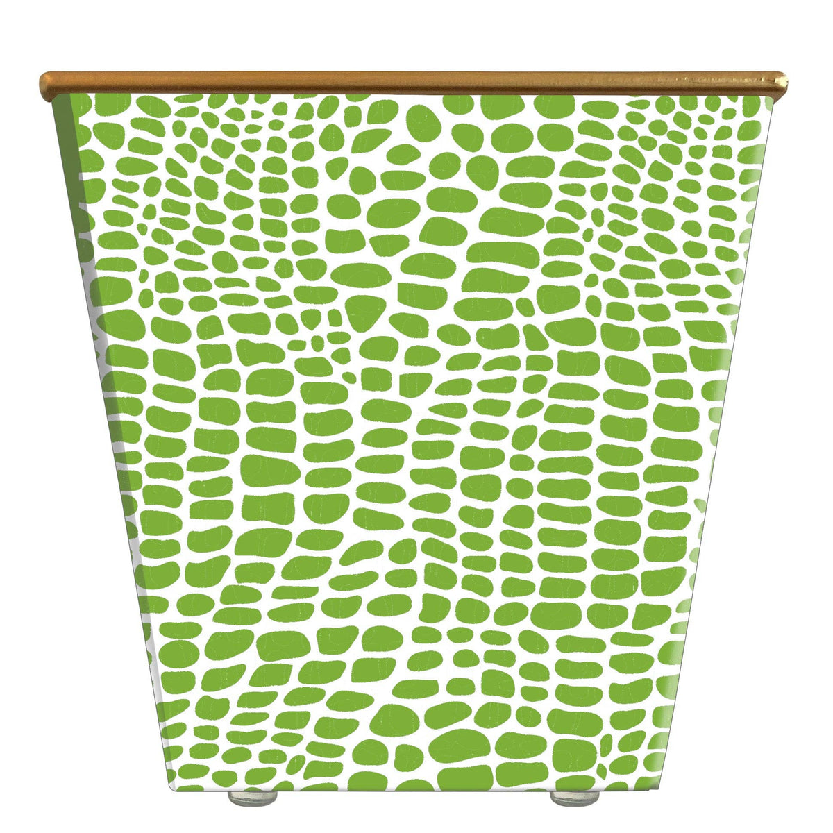 Alligator Skin Cachepot Container Only