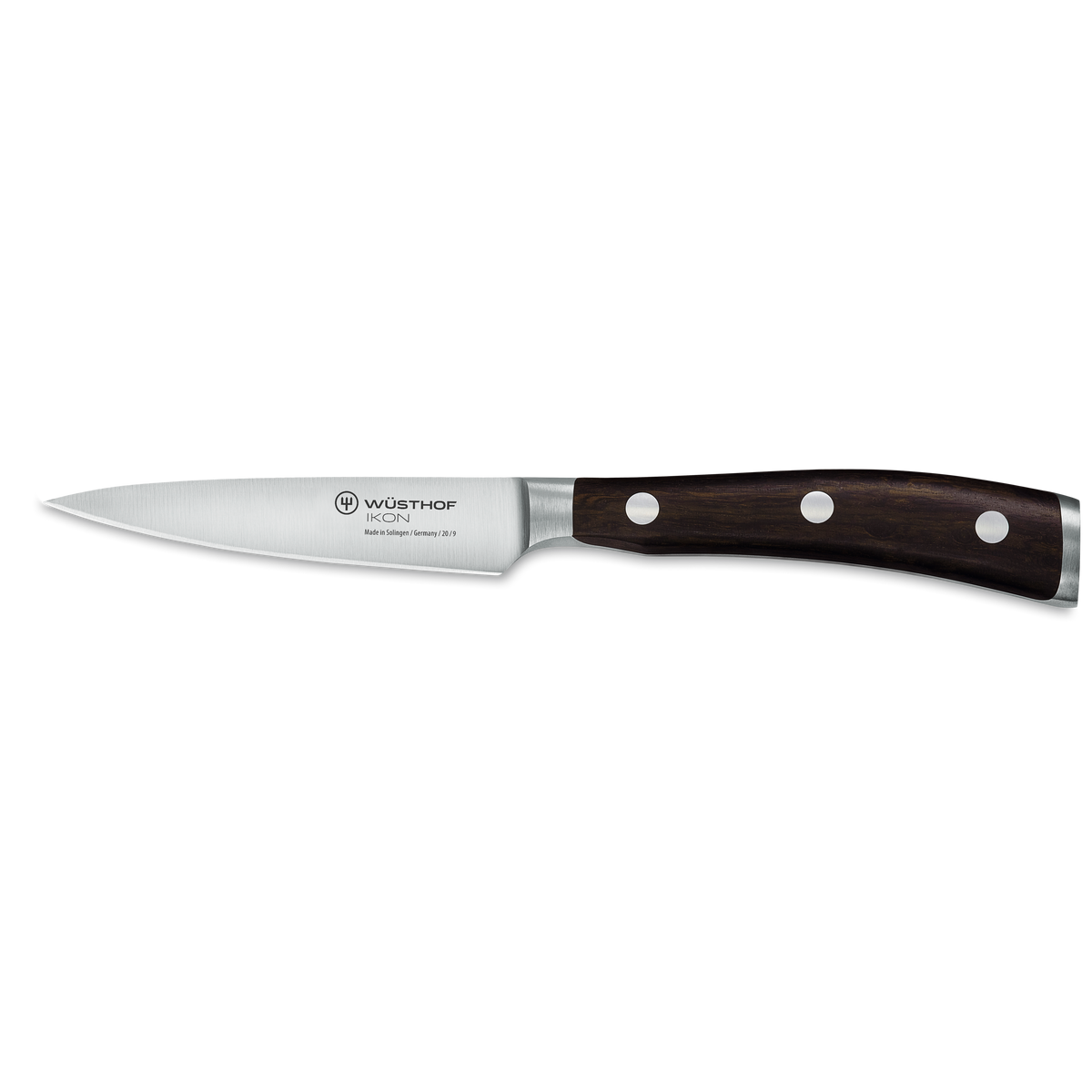 Wusthof Ikon 3 1/2" Paring Knife — Blackwood