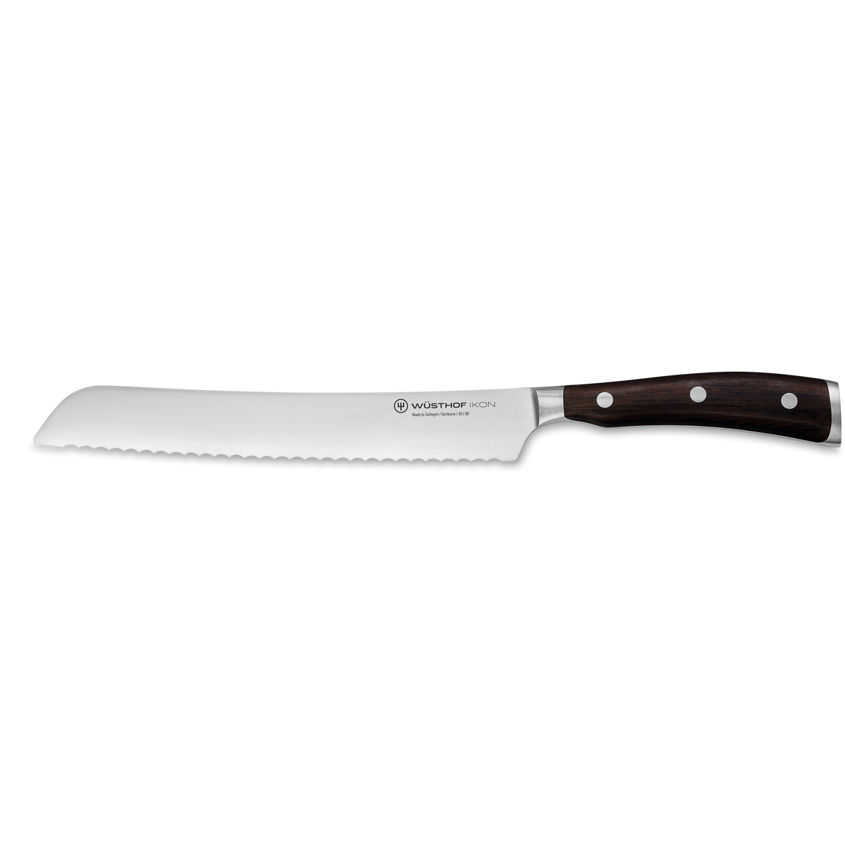 Wusthof Ikon 8" Bread Knife — Blackwood