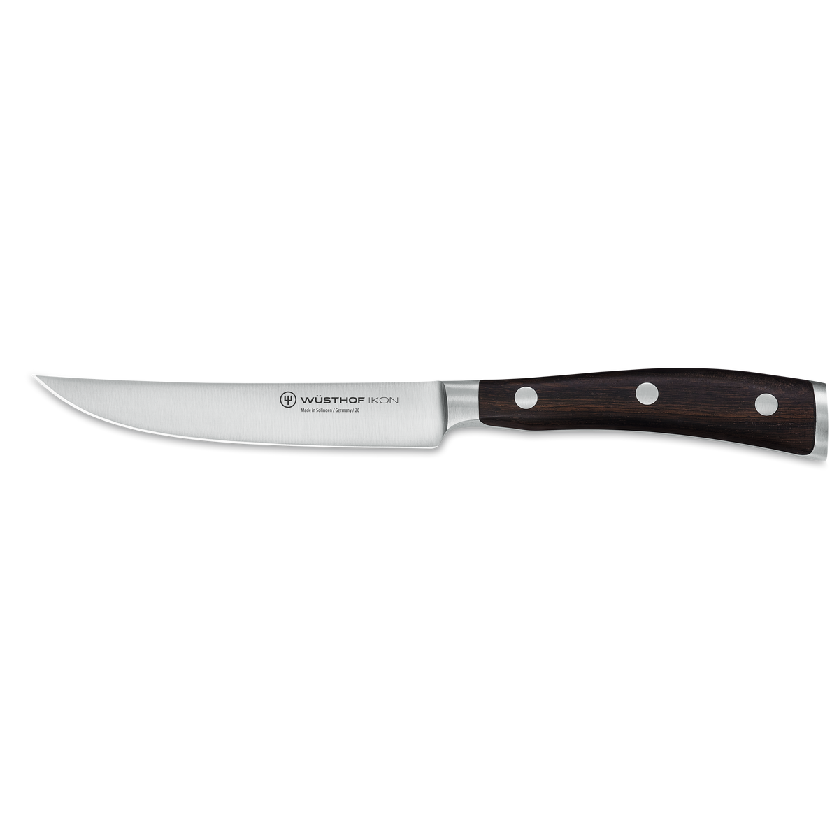 Wusthof Ikon 4 1/2" Steak Knife — Blackwood