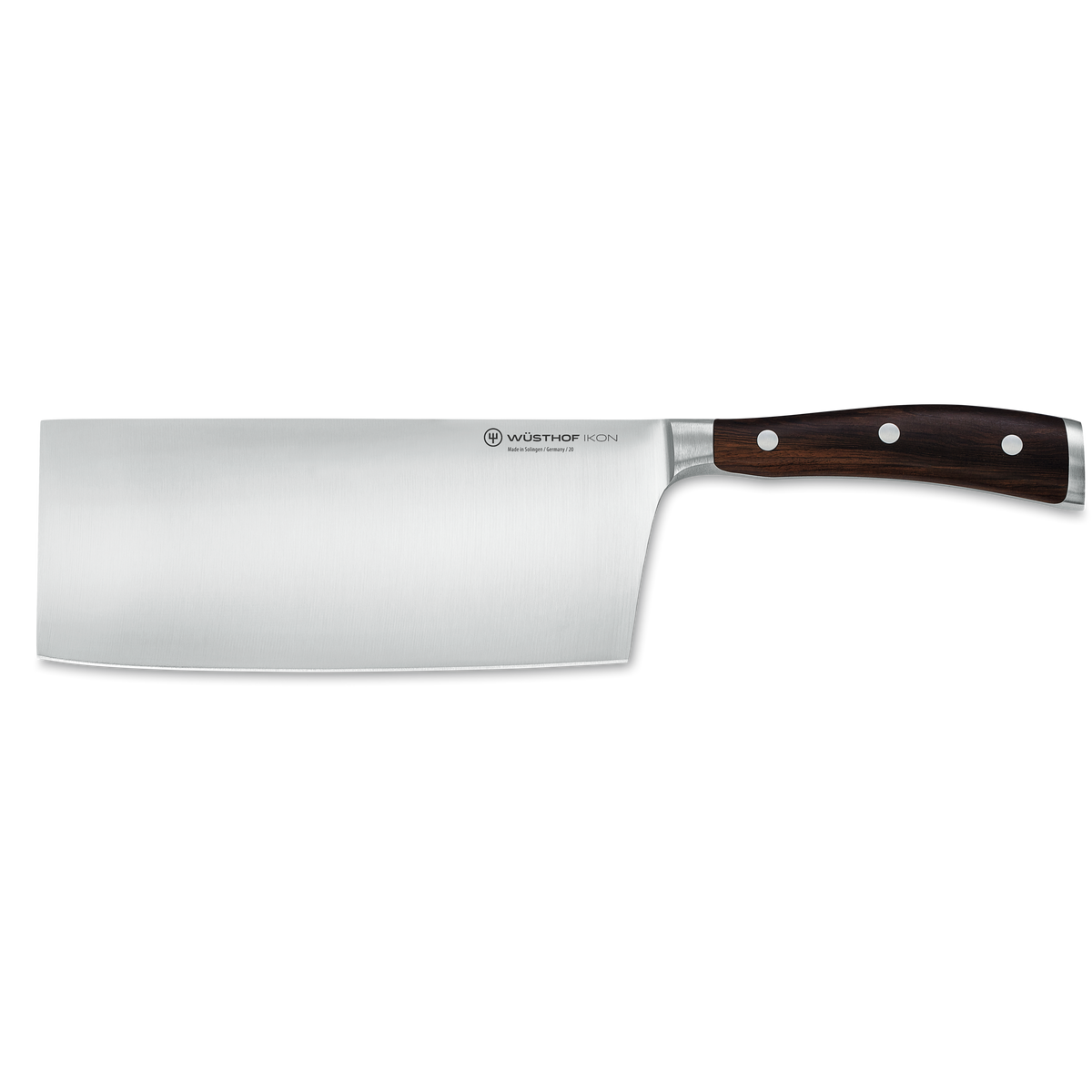 Wusthof Ikon 7" Chinese Chef's Knife — Blackwood
