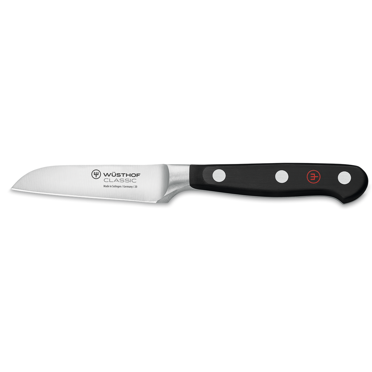 Wusthof Classic 3" Flat Cut Paring Knife — Black