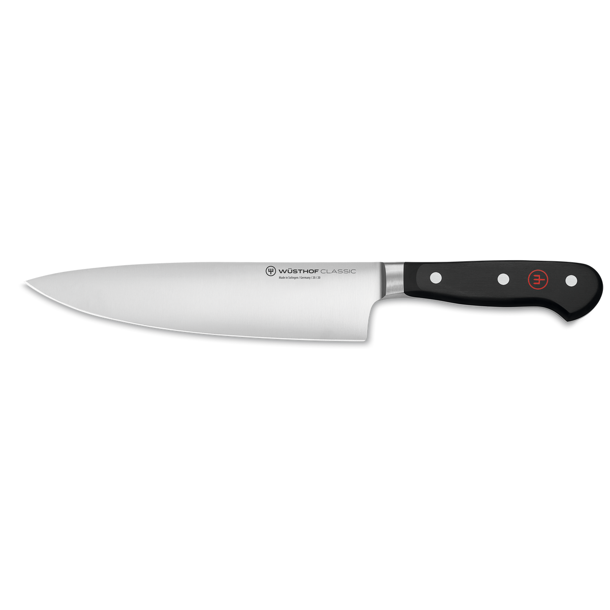 Wusthof Classic 8" Half Bolster Chef's Knife — Black