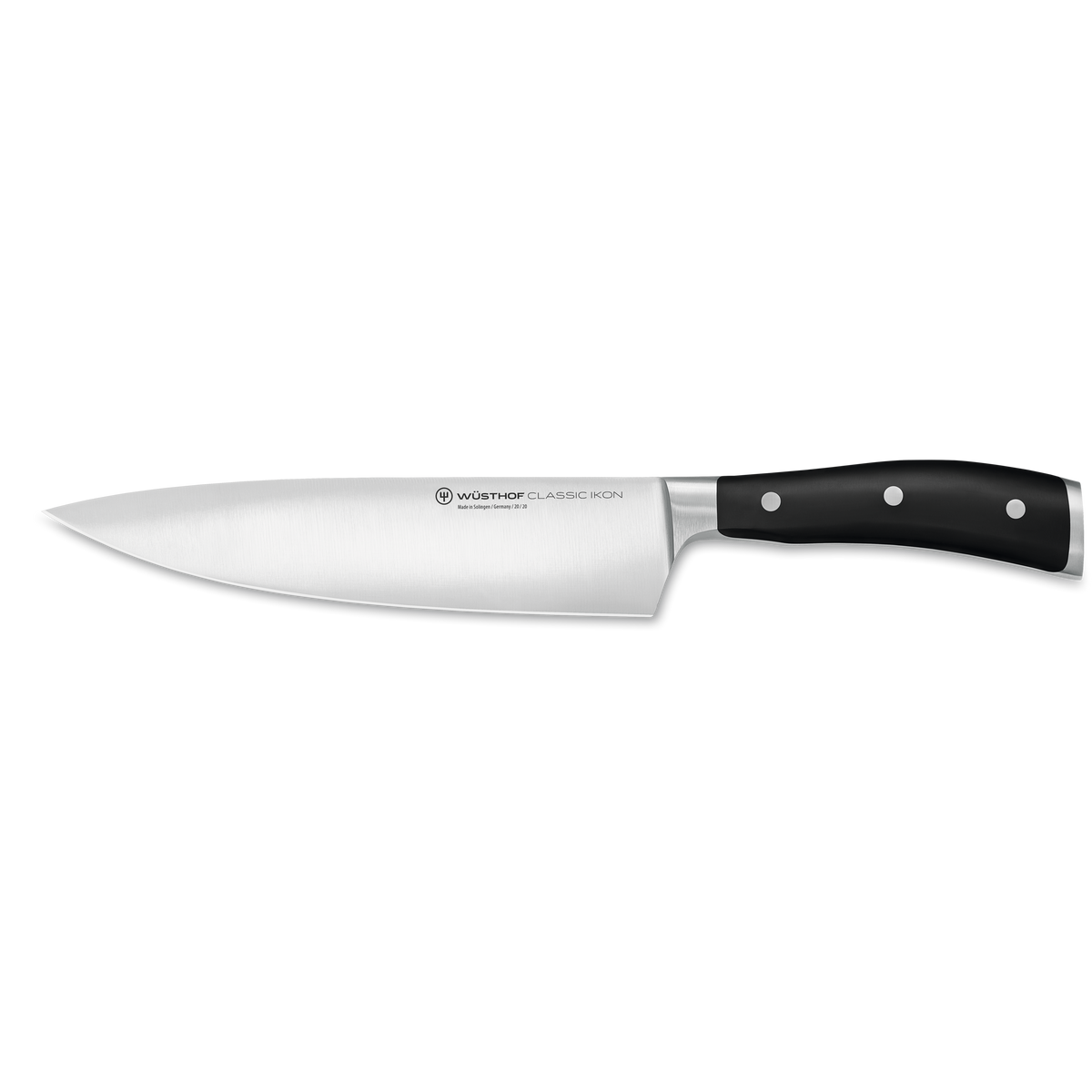 Wusthof Classic Ikon 8" Chef's Knife — Black