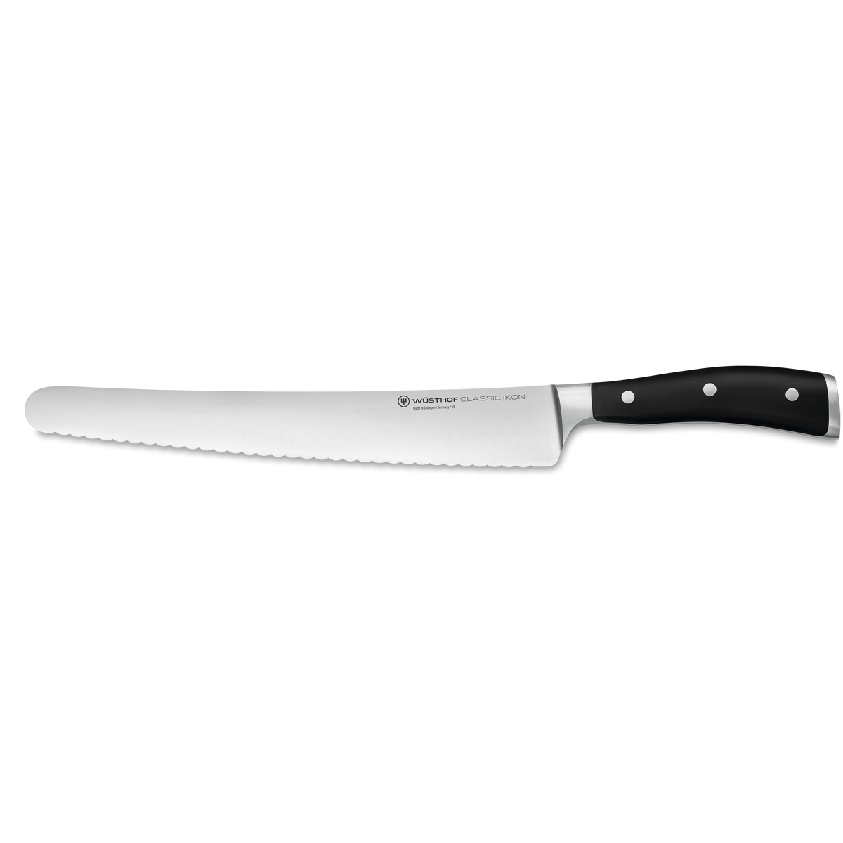 Wusthof Classic Ikon 10" Super Slicer — Black