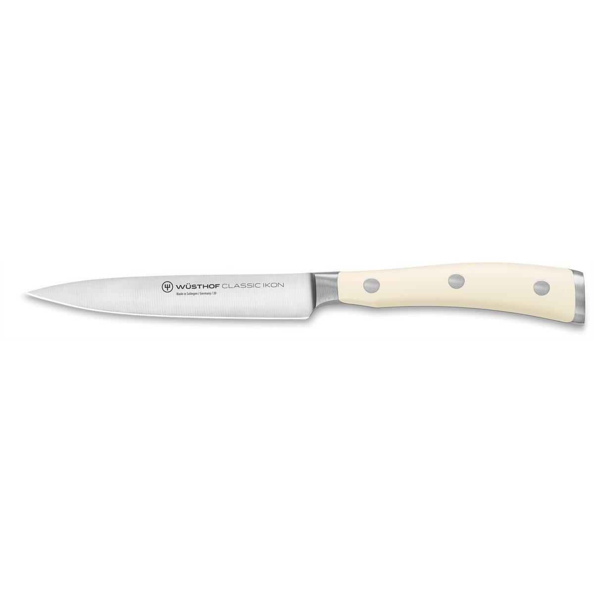 Wusthof Classic Ikon 4 1/2" Utility Knife — Black