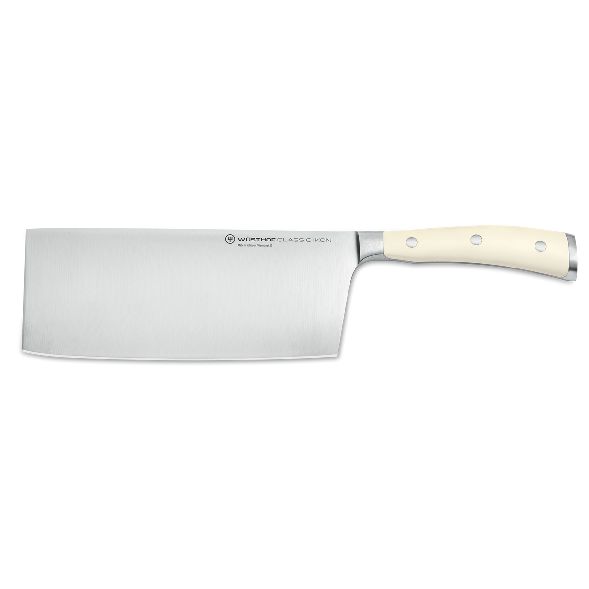 Wusthof Classic Ikon 7" Chinese Chef's Knife — Black