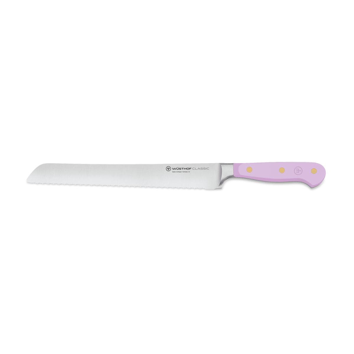 Wusthof Classic 9" Precision Double-Serrated Bread Knife — Black