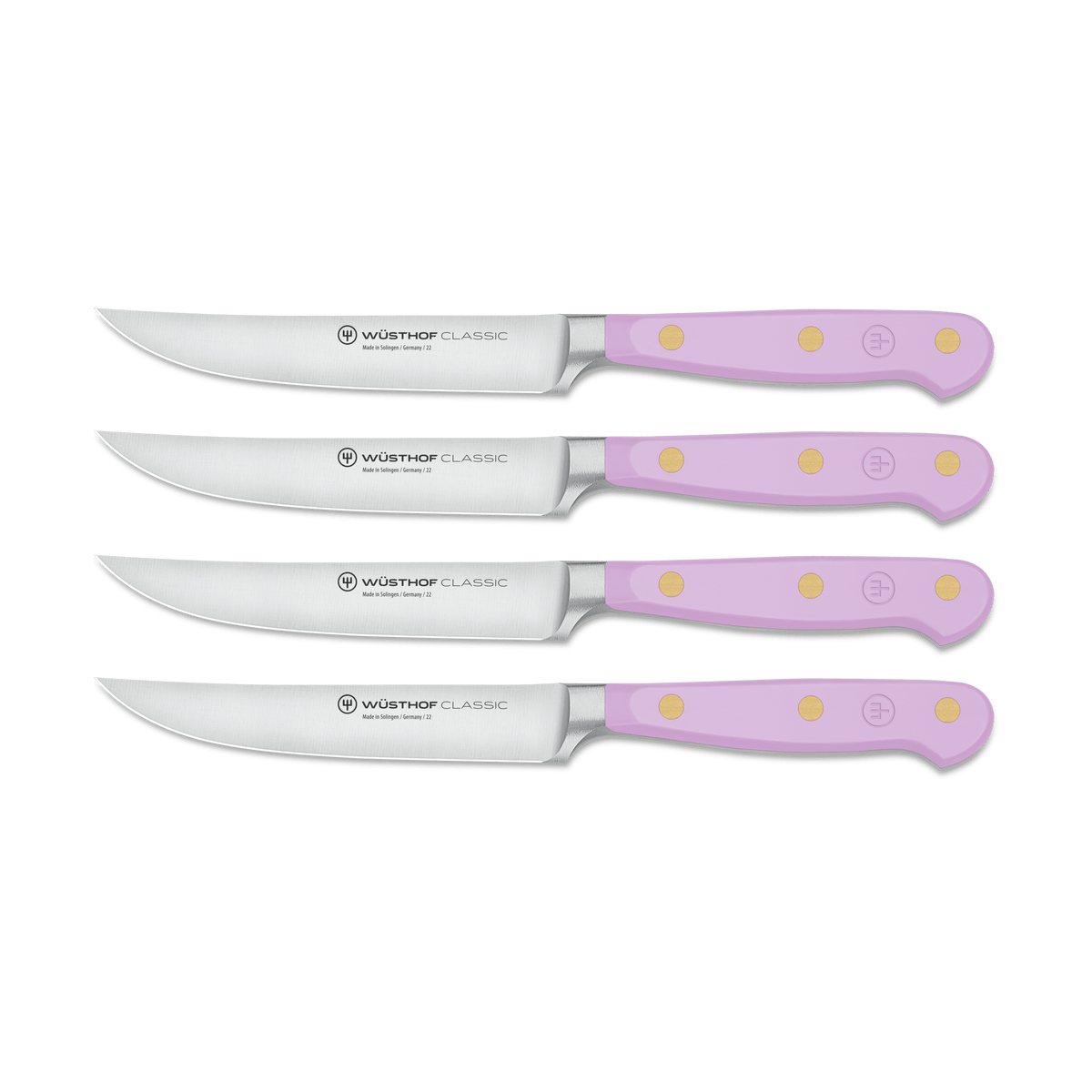 Wusthof Classic 4-Piece Steak Knife Set — Black