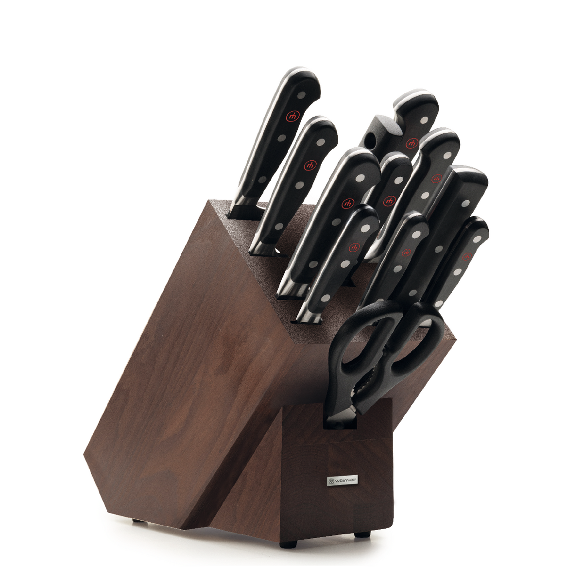 Wusthof Classic 13-Piece Knife Block Set — Beech