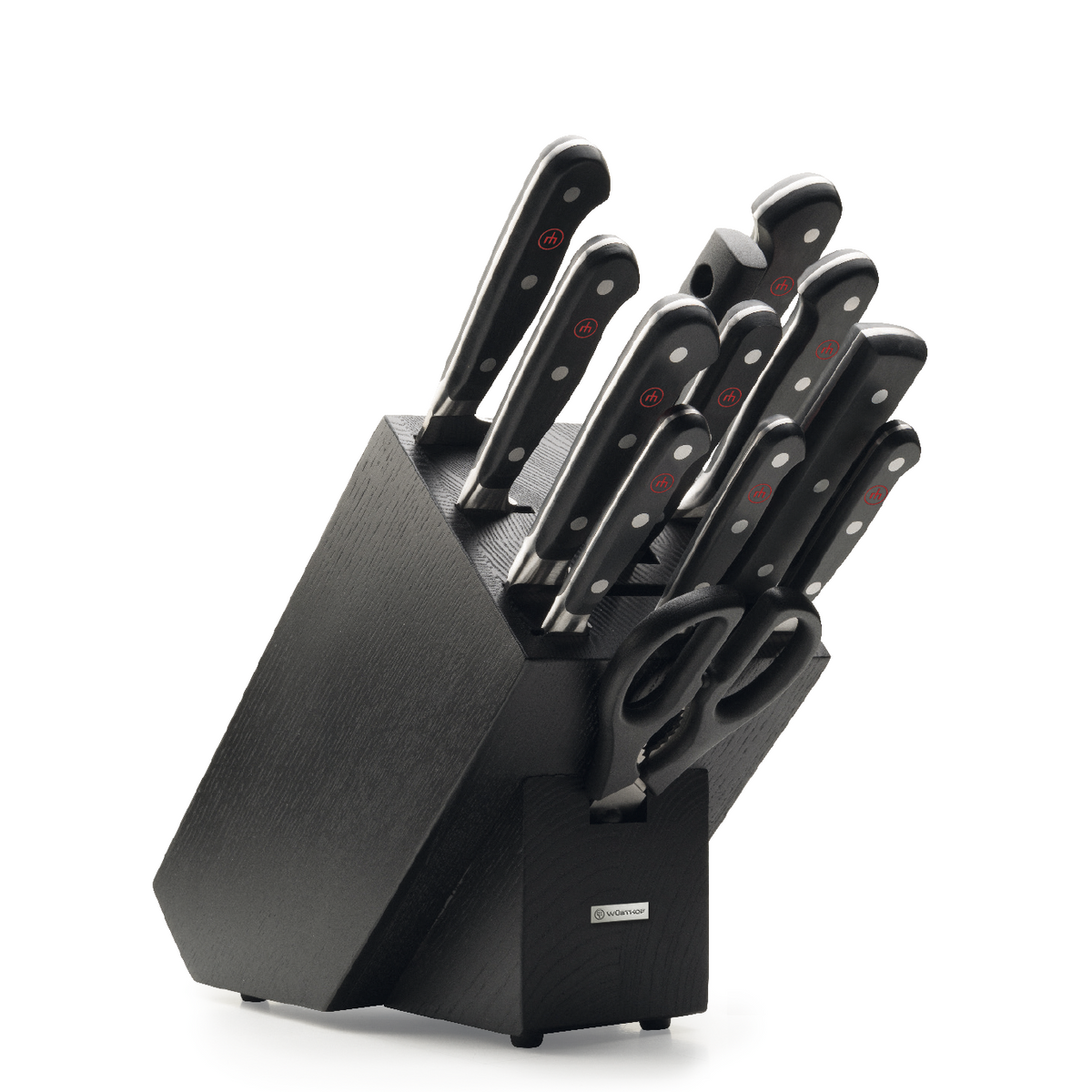 Wusthof Classic 13-Piece Knife Block Set — Beech