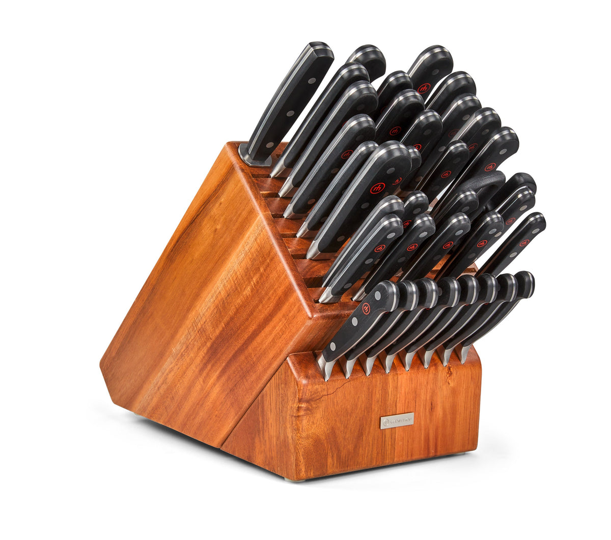 Wusthof Classic 36-Piece Knife Block Set — Black