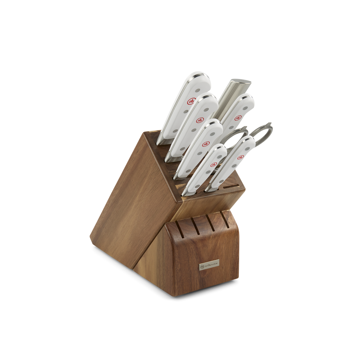 Wusthof Classic 9-Piece Knife Block Set — Black