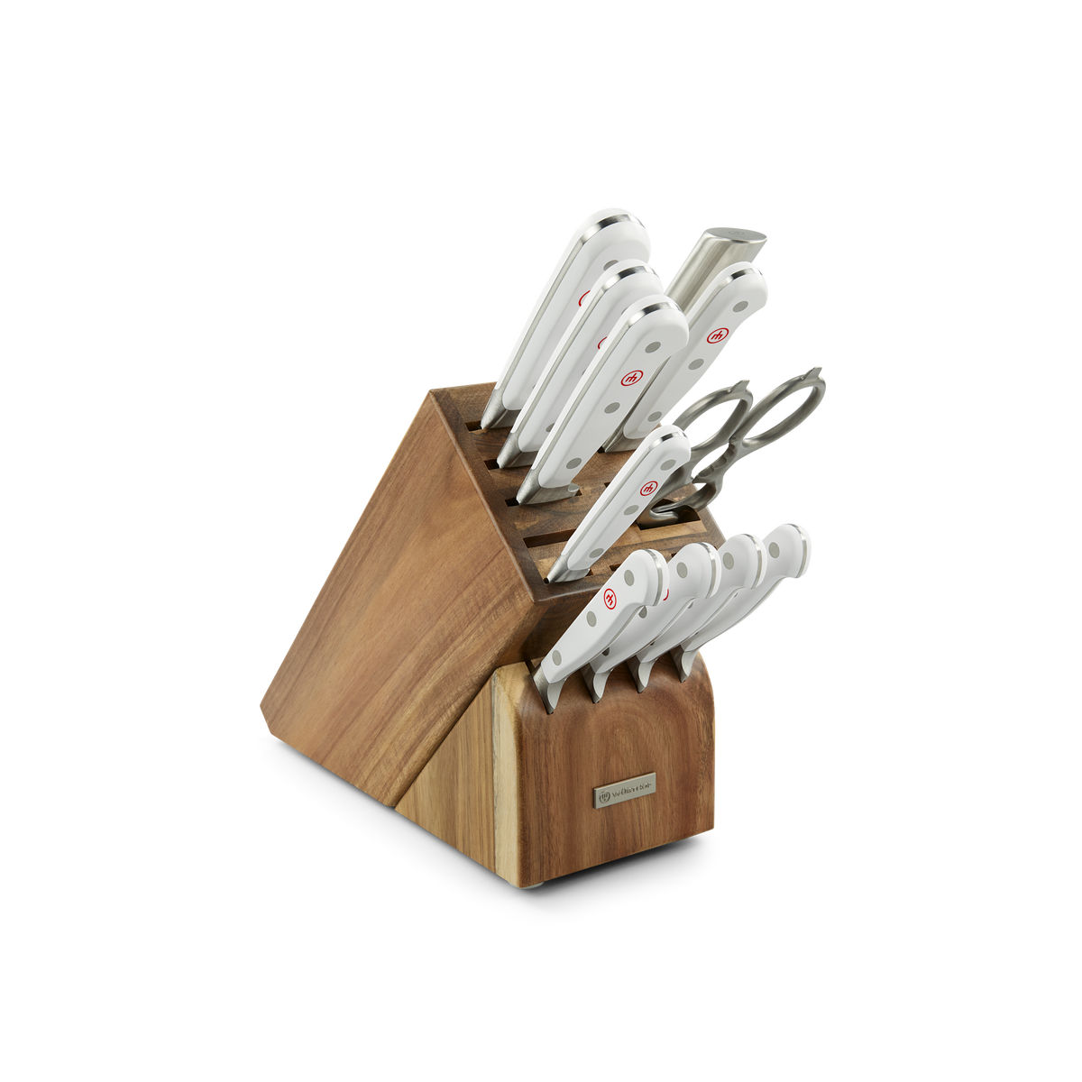 Wusthof Classic 12-Piece Knife Block Set — Black