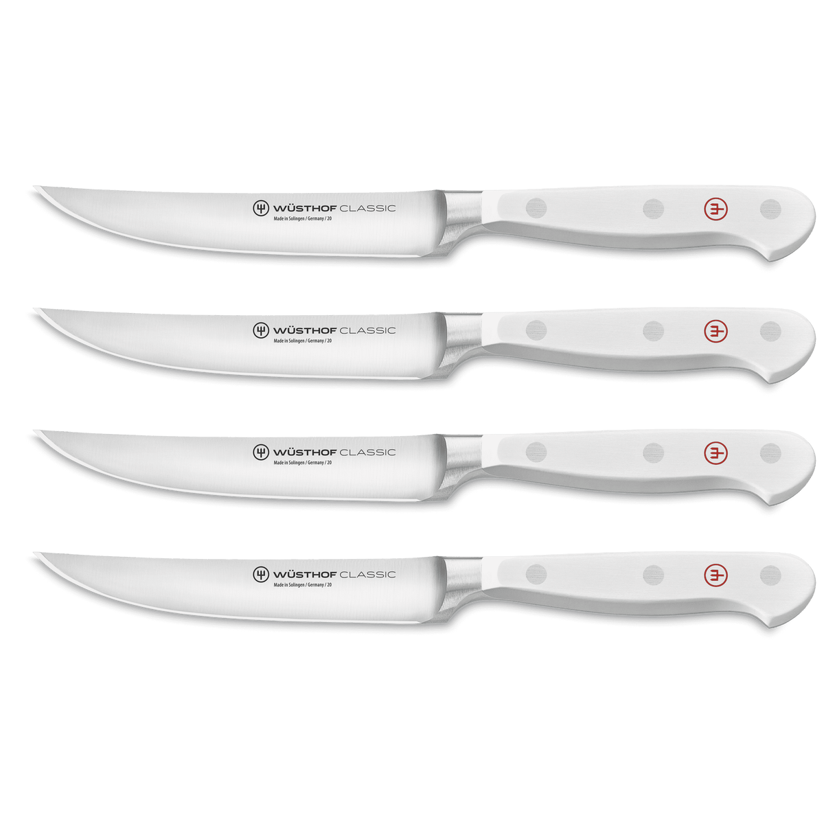 Wusthof Classic 4-Piece Steak Knife Set — Black