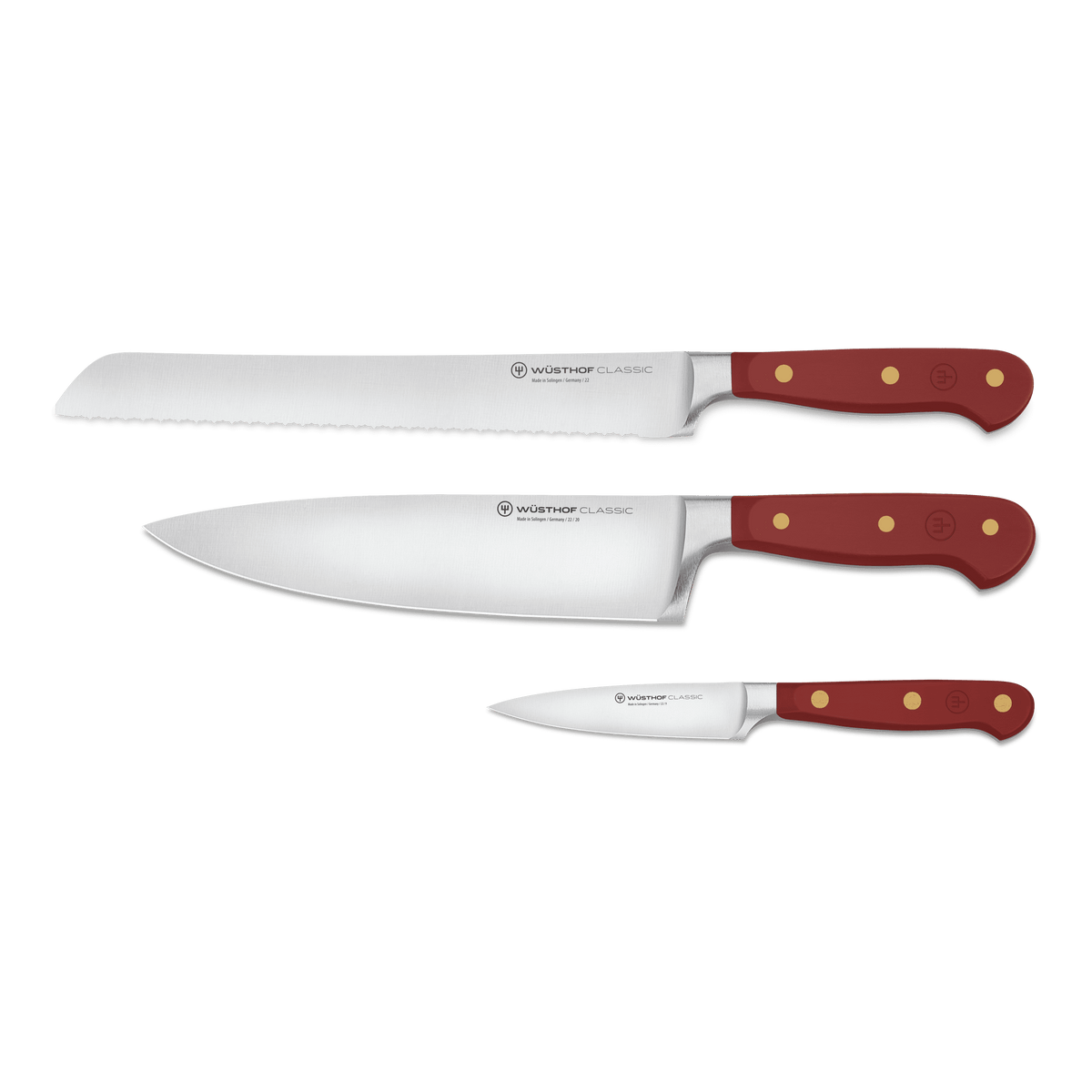 Wusthof Classic 3-Piece Essential Knife Set — Tasty Sumac