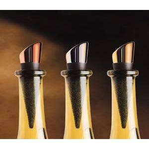 Royal Bottle Stopper - Brass