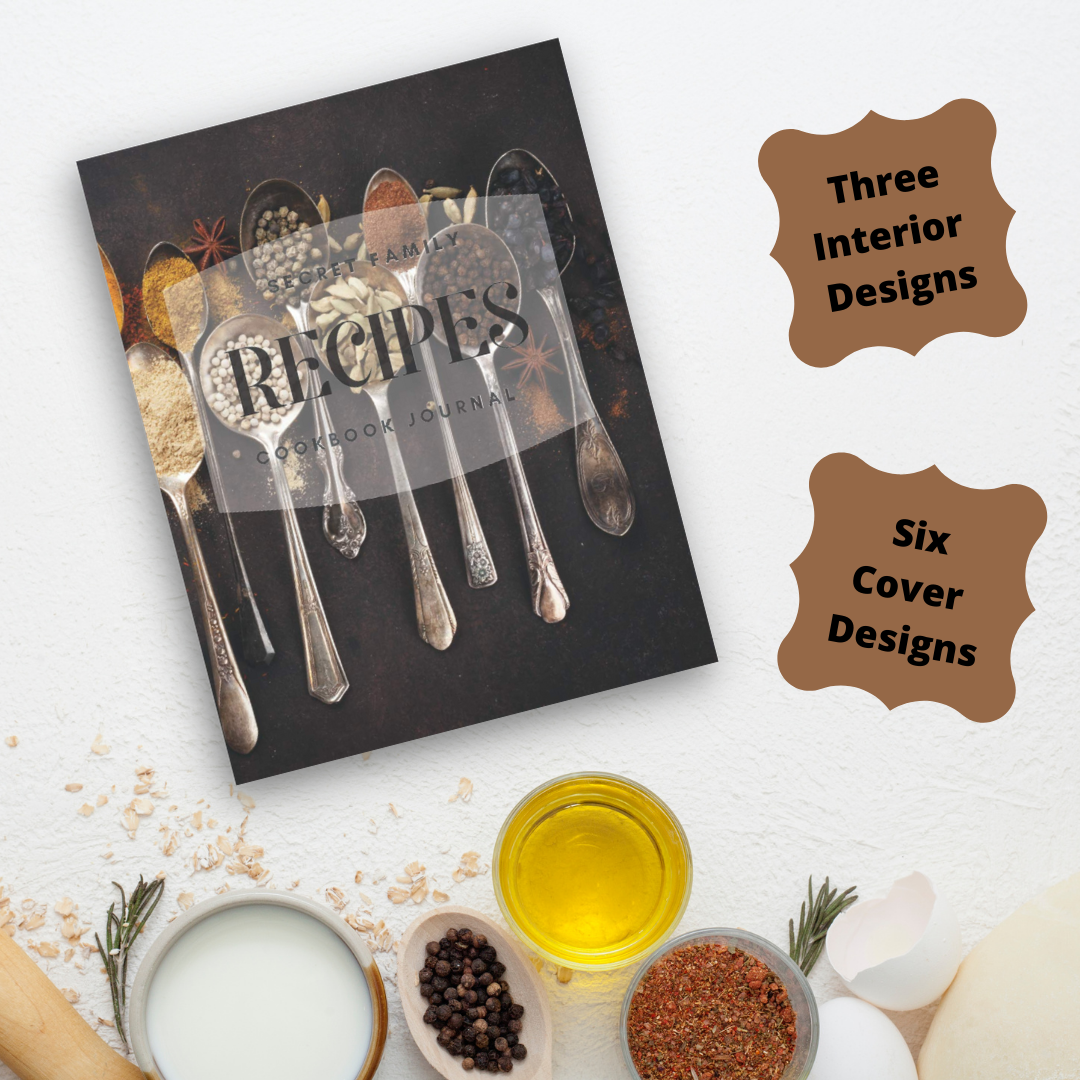 Secret Family Recipes Cookbook Journal