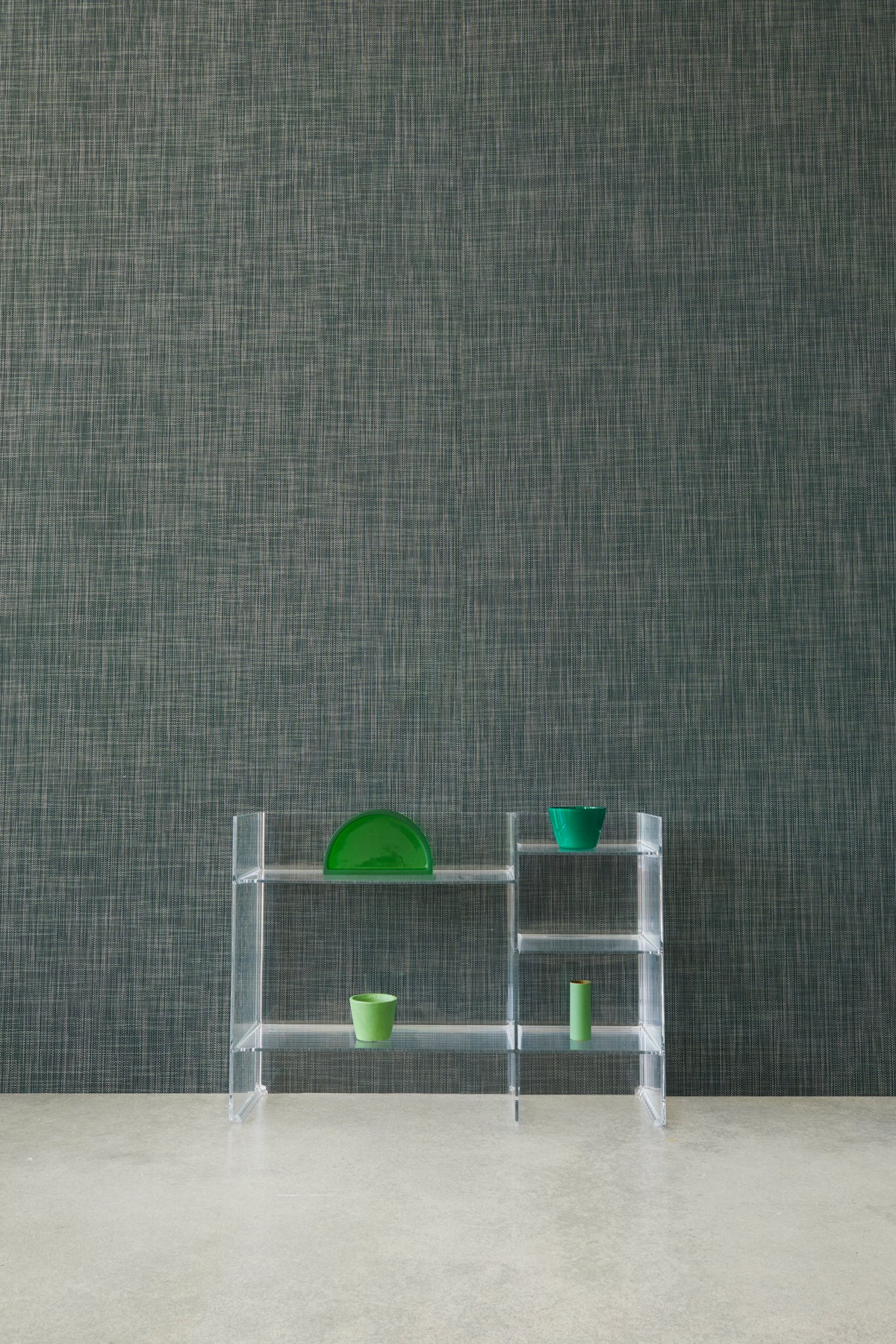 Ikat Wall Textiles - Dark Green