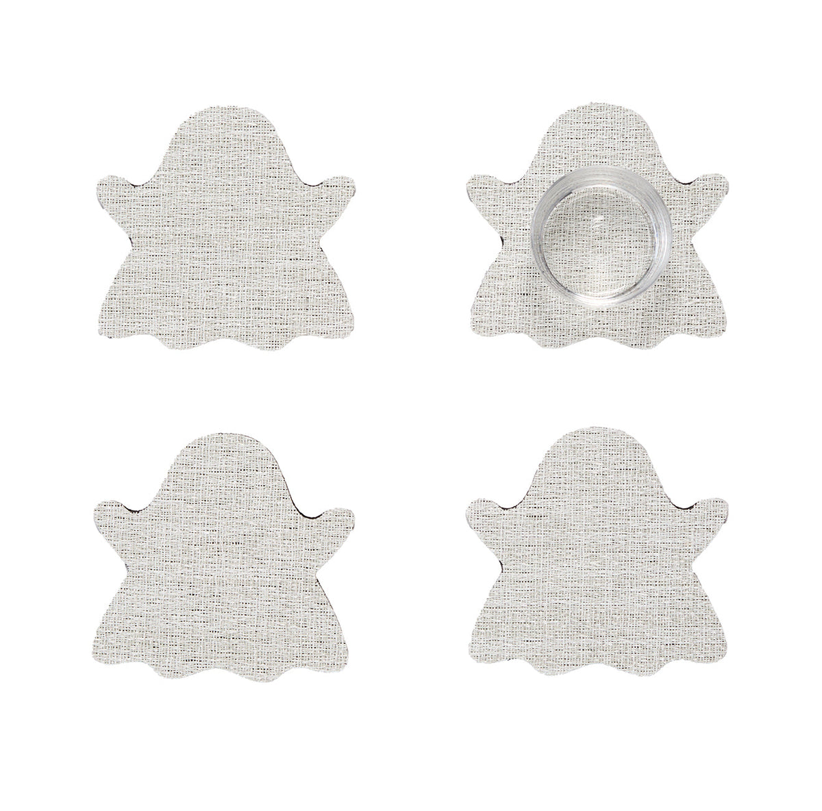Ghost Coasters - Marshmallow