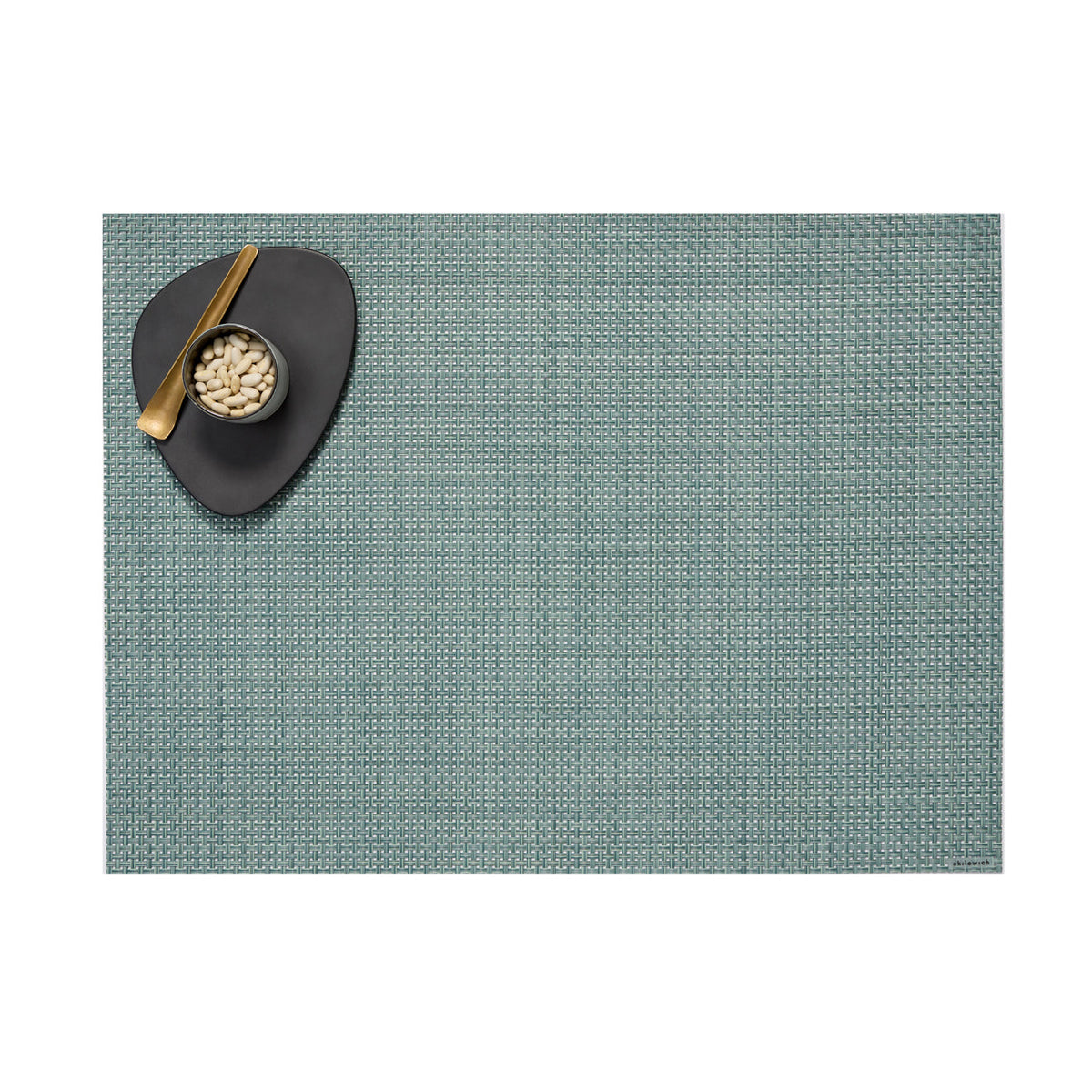 Basketweave Placemats - Celadon