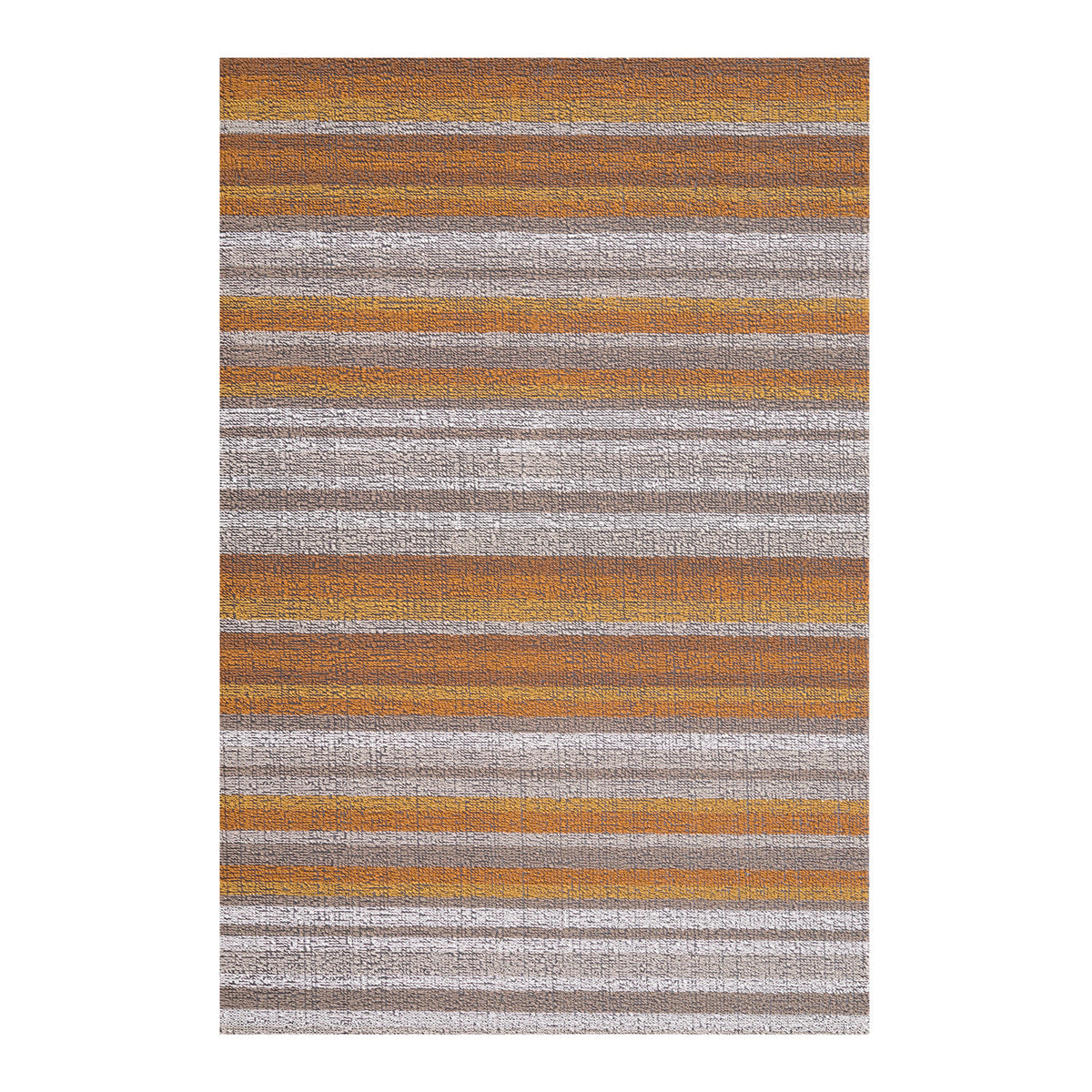 Horizon Stripe Shag Mats - Desert