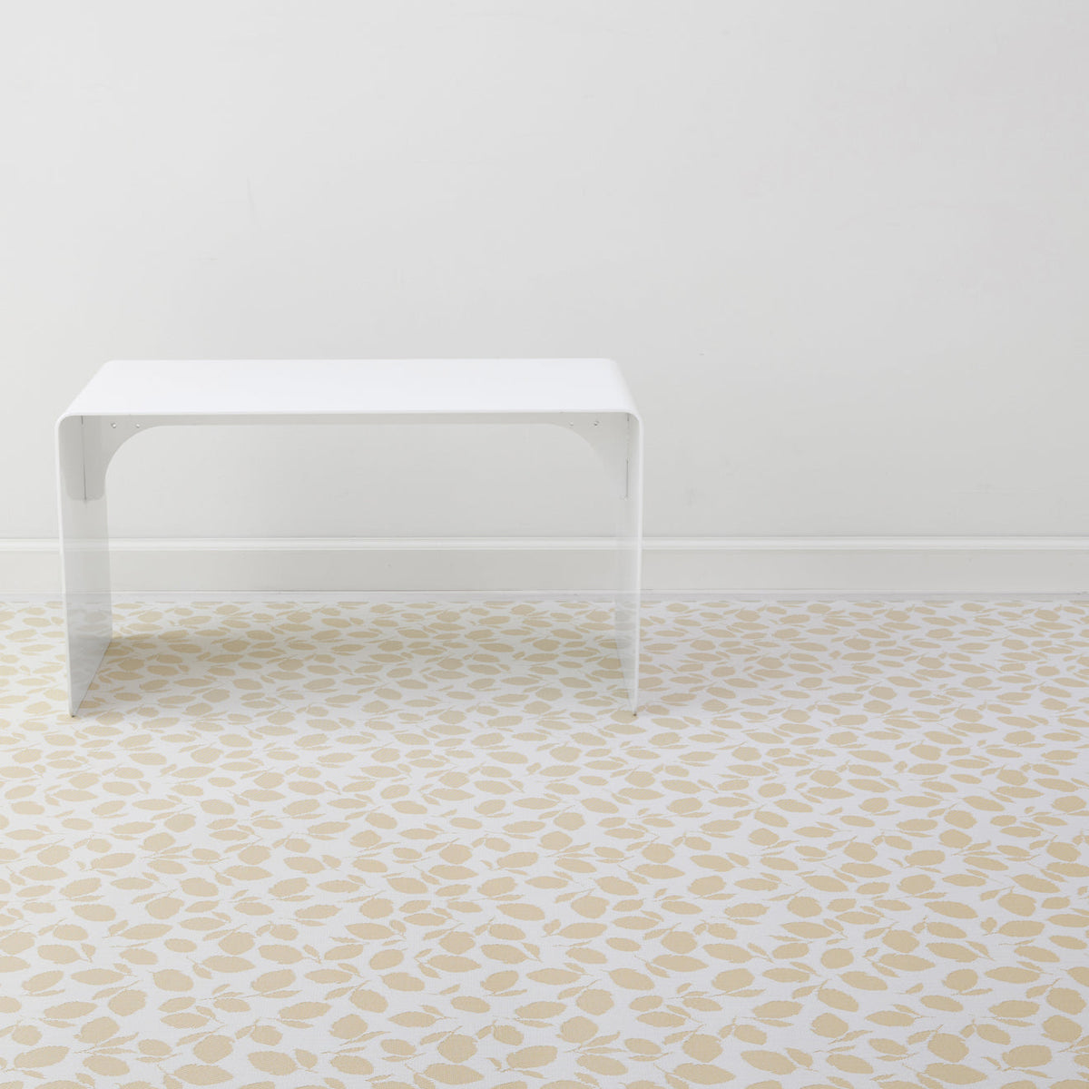 Lemon Leaves Rugs - Goldenrod
