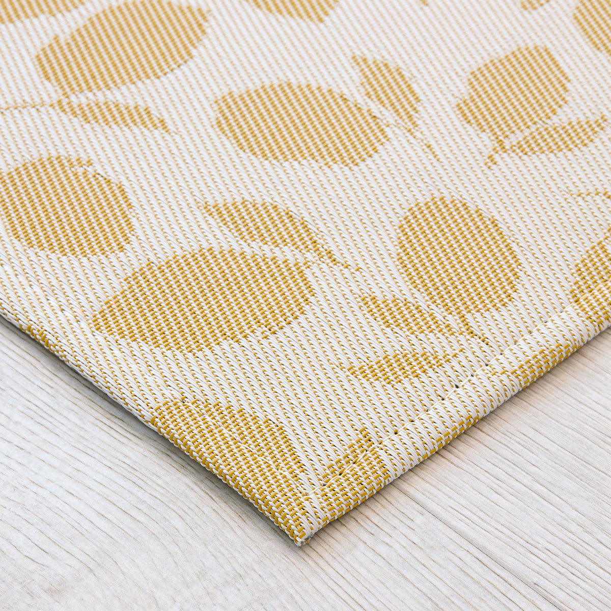 Lemon Leaves Rugs - Goldenrod