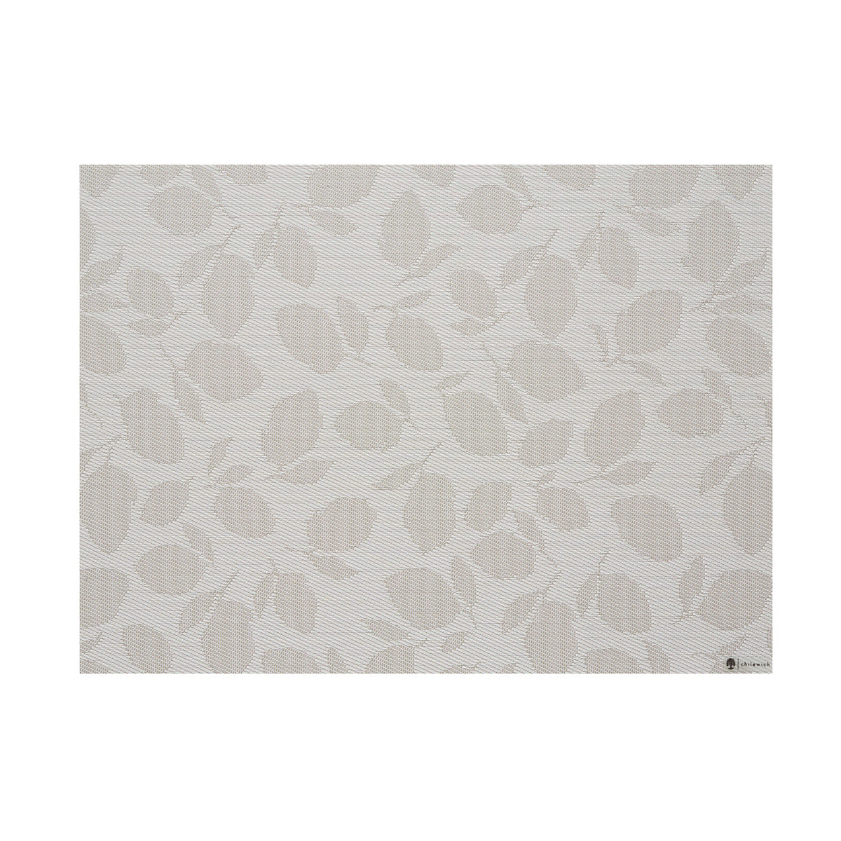 Lemon Leaves Placemats - Steel Wool