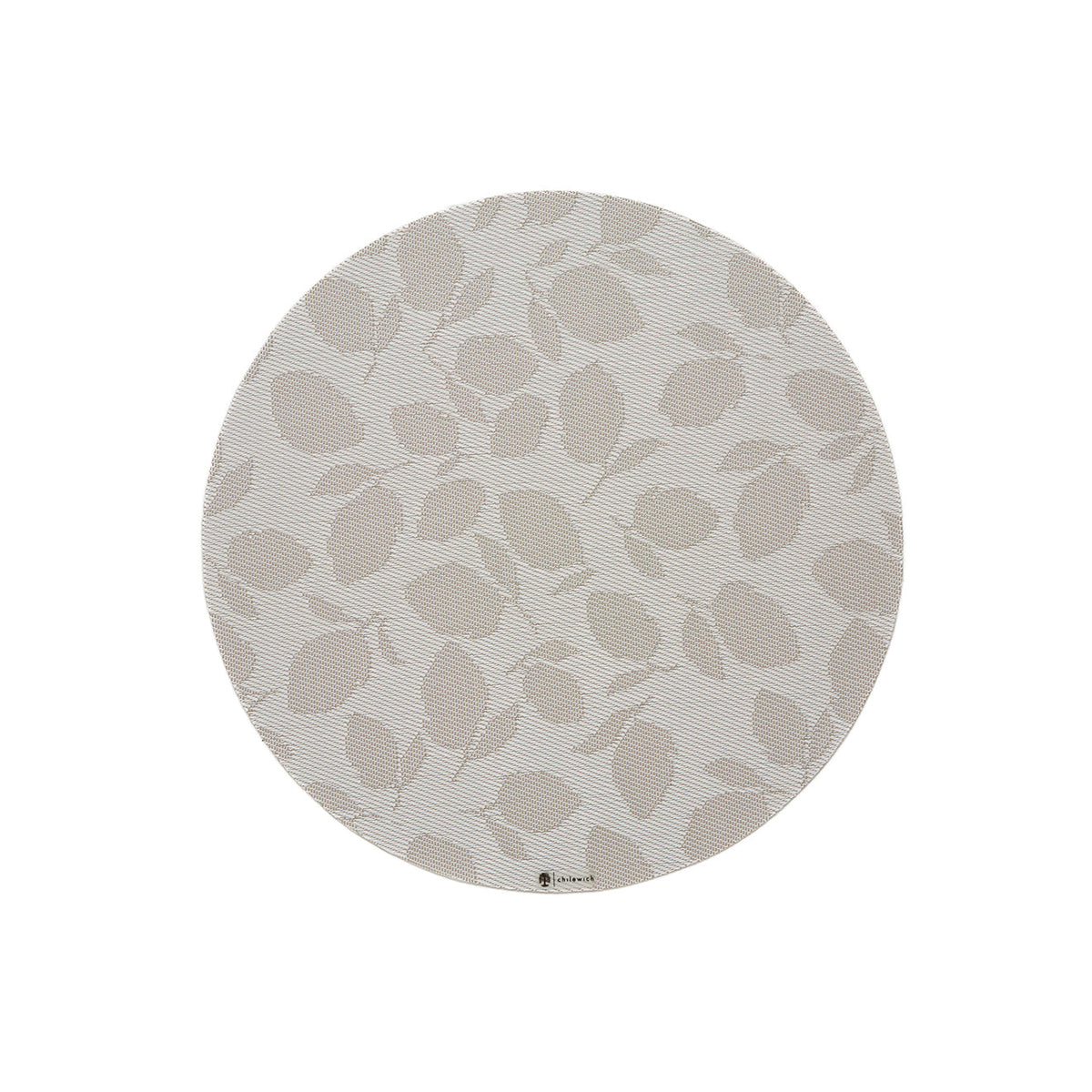 Lemon Leaves Placemats - Steel Wool