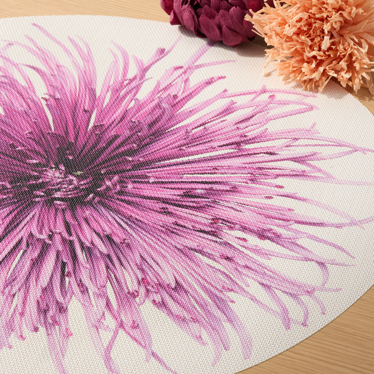 Mums Placemats - Plum