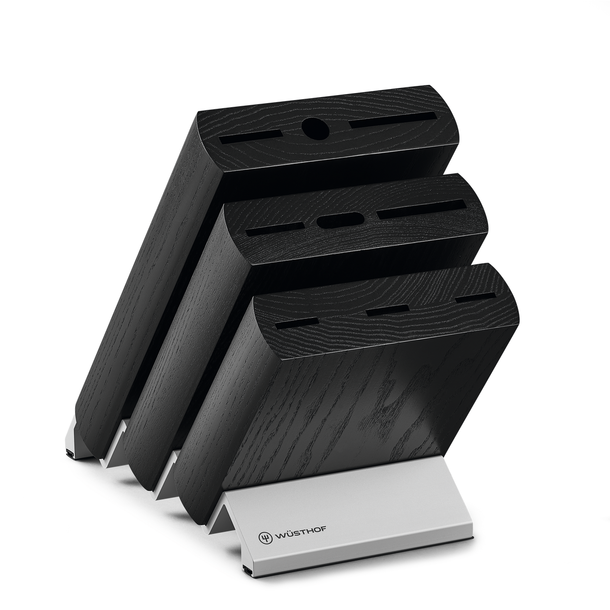Wusthof 9-Slot Black Knife Block — Black