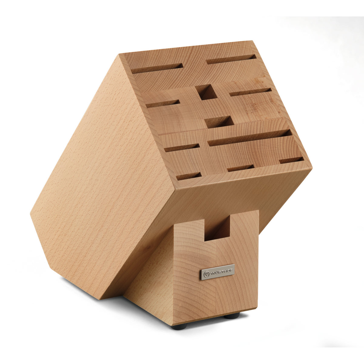 Wusthof 12-Slot European Knife Block — Beech
