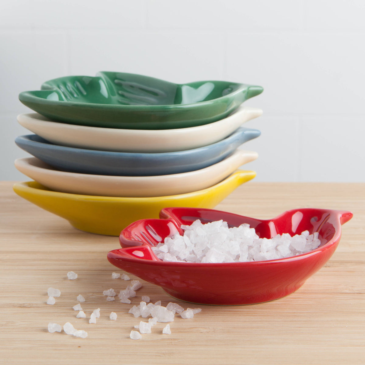 Bird Shaped Pinch Bowl Set of 6