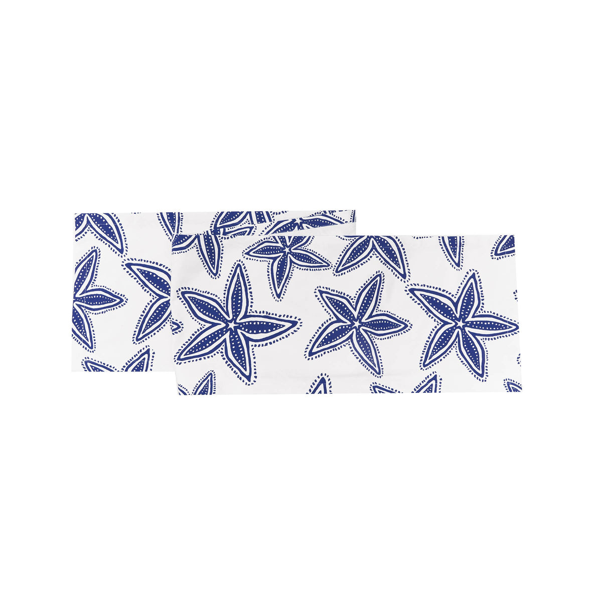 SALE Blue Coastal Starfish Table Runner