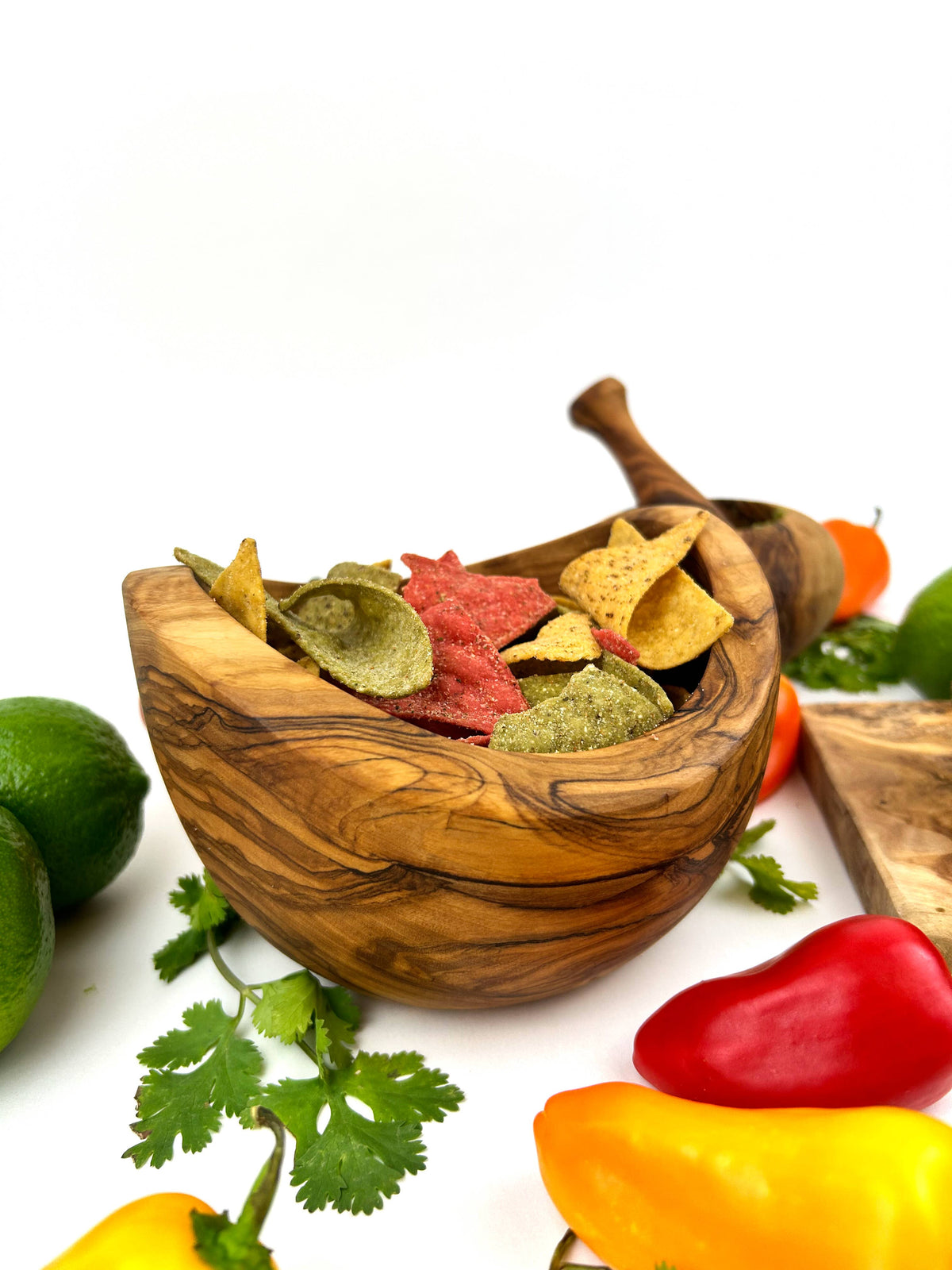 Rustic Olive Wood Small Bowl