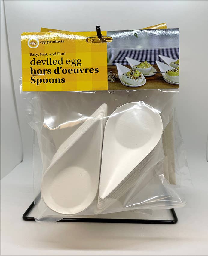 Negg Deviled Egg Hors d'oeuvres Spoons