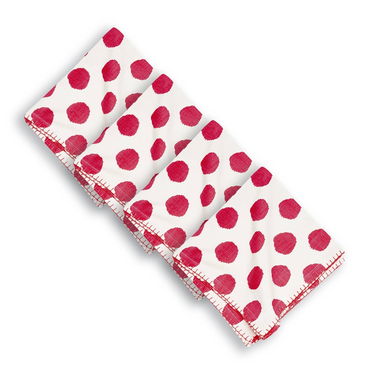 Ruby Dot Printed Napkin Set of 4