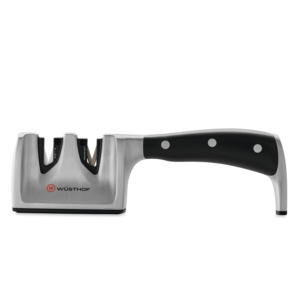 Wusthof Classic Ikon Hand-Held Knife Sharpener — Black