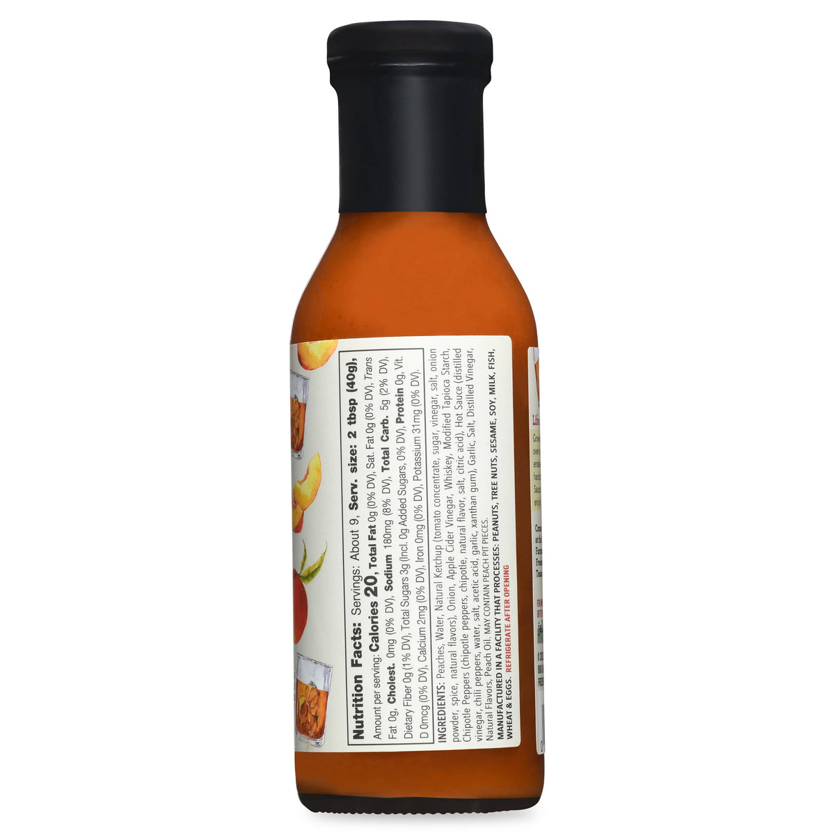 Peaches & Whiskey BBQ Sauce - NEW LABEL