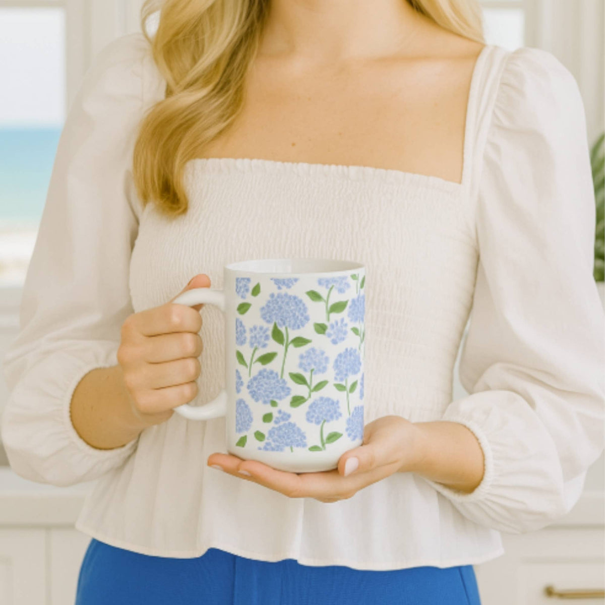 MUG - Watercolor Hydrangeas