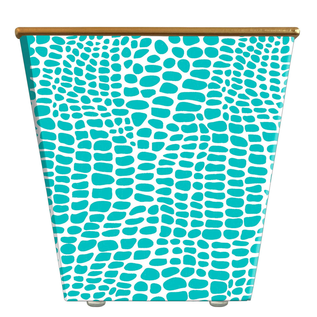 Alligator Skin Cachepot Container Only