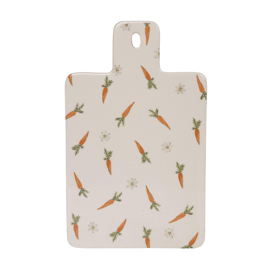 SALE Transpac Dol Carrots Serving Board Easter Home Décor